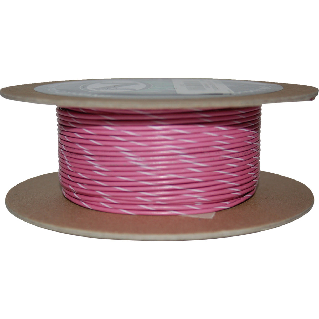 NAMZ 2120-1312 NWR-109-100-20 OEM Color Wire Spool 100' Wire Spool - 20 Gauge - Pink/White