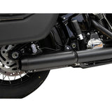 BASSANI XHAUST 1801-1859 1S38FB 4" Slip-On Muffler with Baffle Core 4" Slip-On Muffler with 2-1/2" x 10" Baffle Core - Black - 49-State