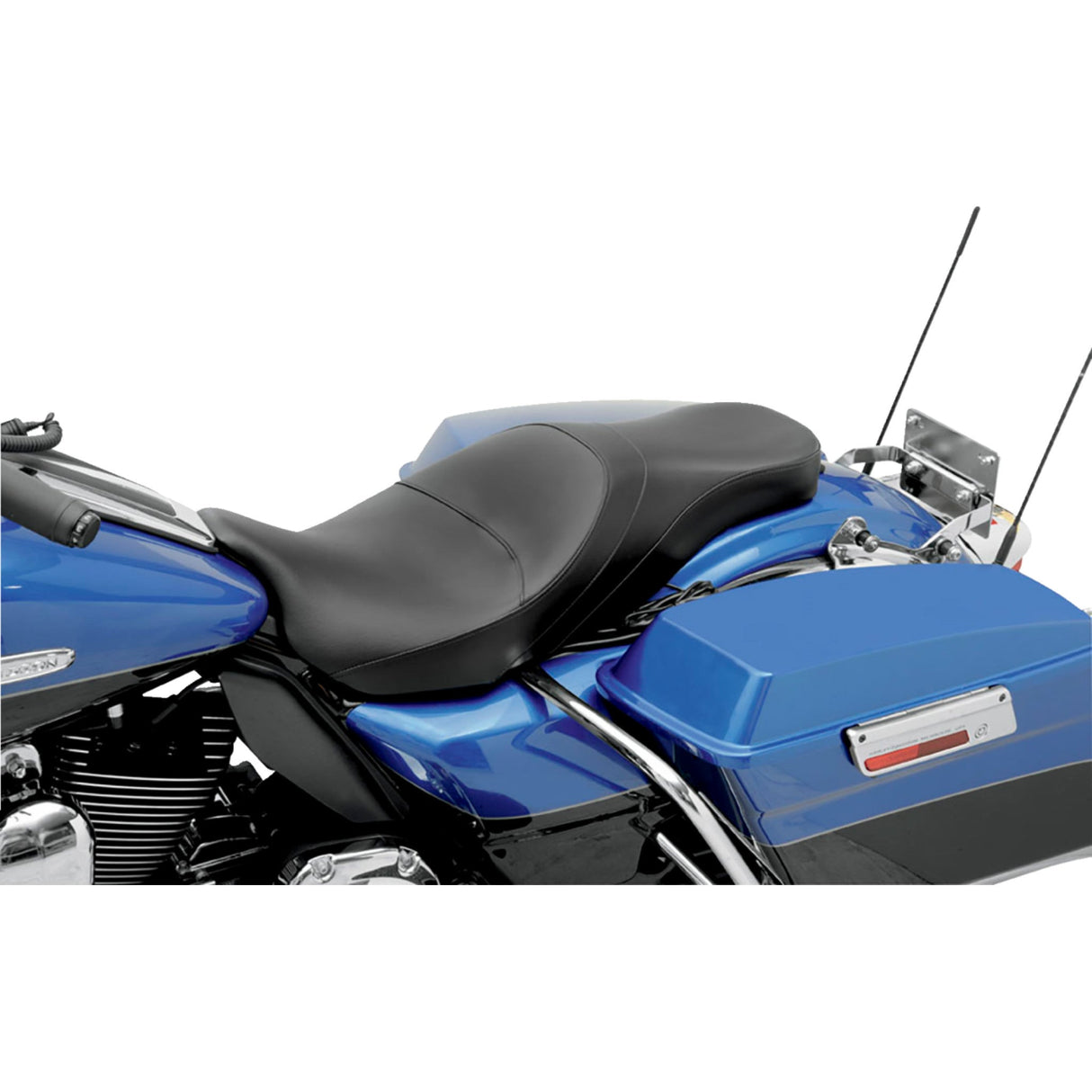 Saddlemen Pro Tour™ 2-Up Seat Black - 808-07-066 For Harley Touring 2008-2024