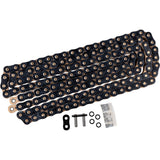 EK 1223-0693 530ZVX3-150KG 530 ZVX3 Extreme Sportbike Series Chain 530 ZVX3 - Sportbike Chain - 150 Links - Black/Gold