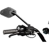 DRAG SPECIALTIES 0640-1865 Long Stem Adjustable Mirror Mirror - Adjustable - Long Stem - Black - Right