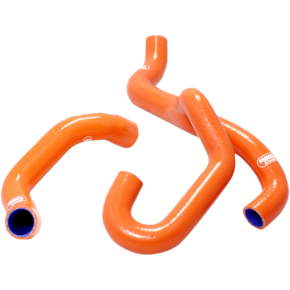 SAMCO SPORT 1902-0938 KTM65-ORG Radiator Hose Kit — Y Piece Race Design Radiator Hose Kit - Orange - KTM