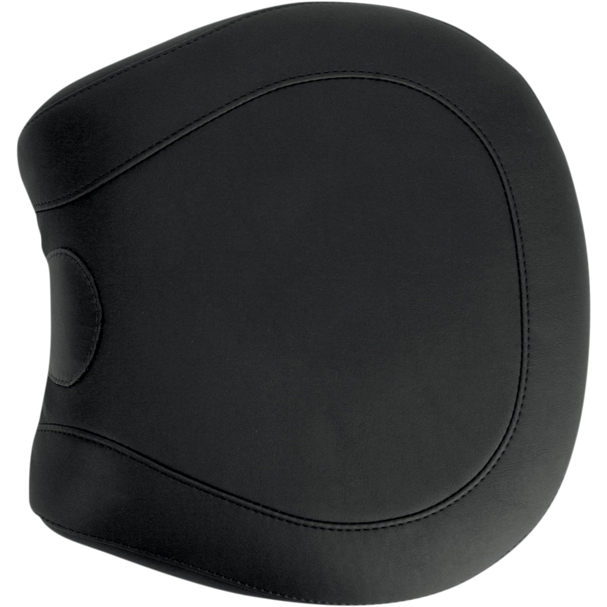 Mustang Wide Rear Seat Smooth Black FL FX - 79531 For Harley Softail 2006-2017