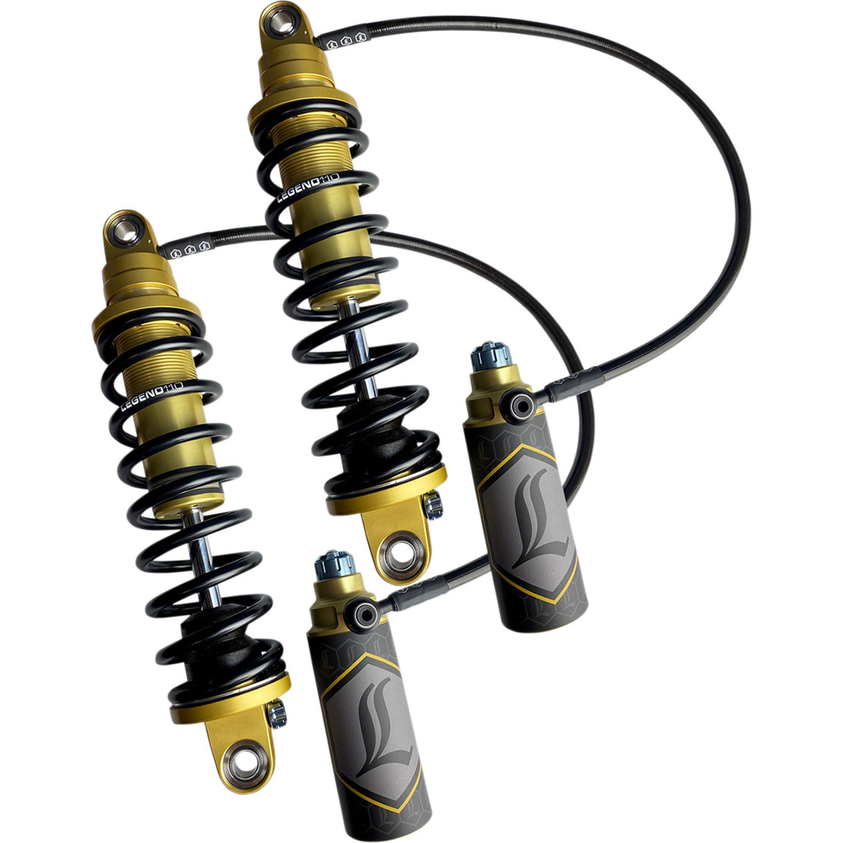 LEGEND SUSPENSION 1310-1912 REVO ARC Remote Reservoir FL Coil Suspension - Standard - Gold - 14" - '14+ FL