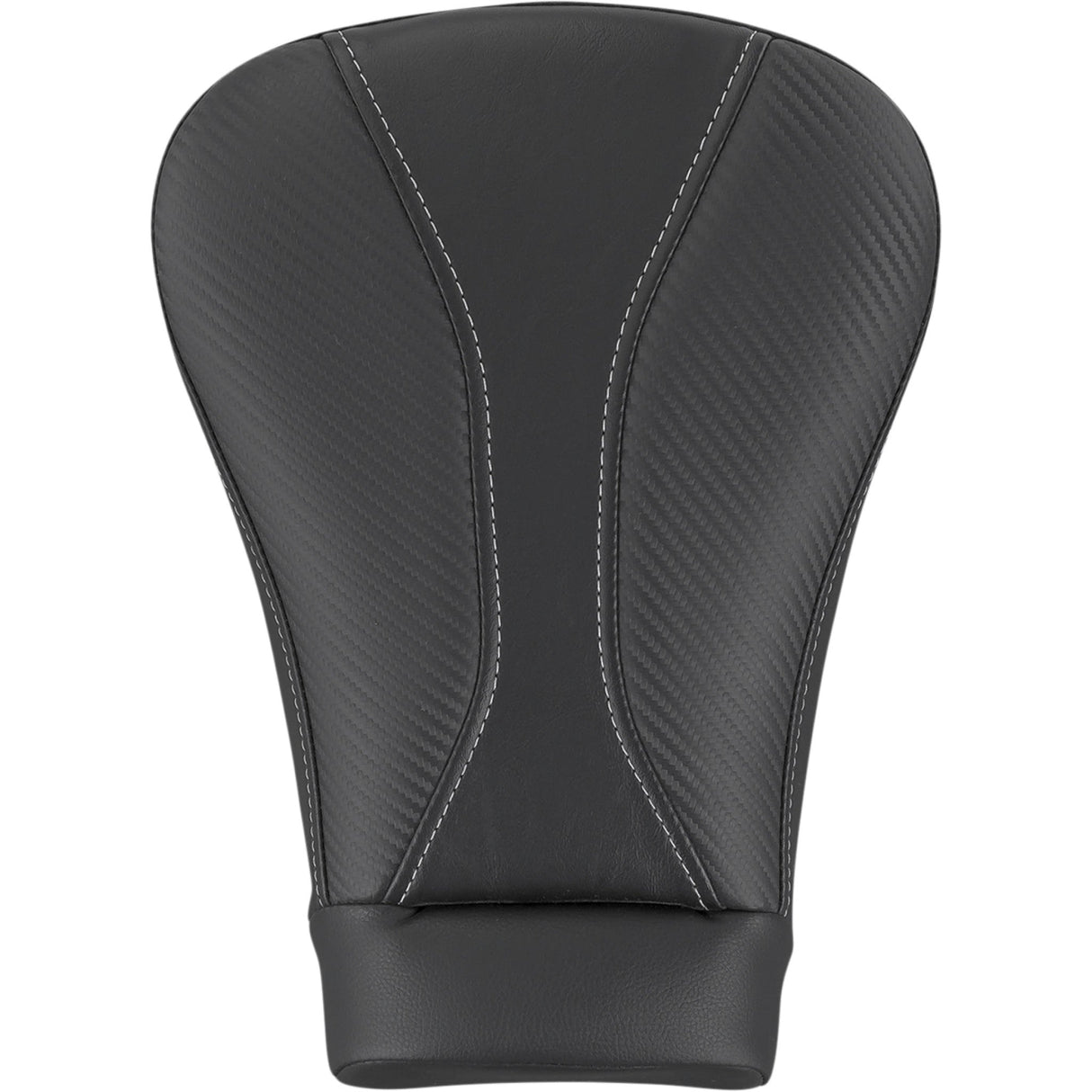 Saddlemen Dominator Pillion Pad Sport Black With Gray Stitching - 808-07B-0242L For Harley Touring 2008-2026