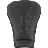 Saddlemen Dominator Pillion Pad Sport Black With Gray Stitching - 808-07B-0242L For Harley Touring 2008-2026
