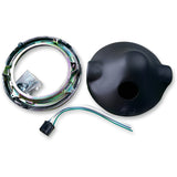 EMGO 2001-0820 66-65010 7" Side Mount Headlamp Shell black