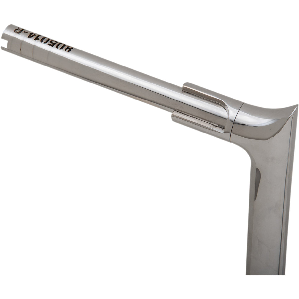 FAT Baggers INC. 1-1/2" EZ Install Pointed Top Handlebar 14" Chrome - 805014 For Harley Touring 2006-2020