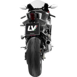LEOVINCE 1810-3302 15415TU 3-into-1 LV Corsa Exhaust System titanium - yzf-r9