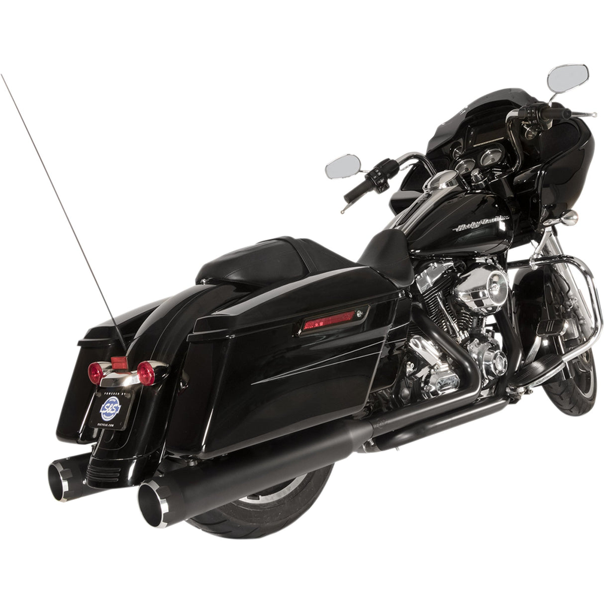 S&s Cycle El Dorado 2-Into-2 Exhaust System - 550-0679B For Harley Touring 2009-2016