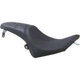 DRAG SPECIALTIES 0810-1597 Predator Seat flame stitched - vegas