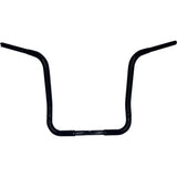 FAT Baggers INC. 1-1/4" EZ Install Round Top Handlebar 16" Black - 943016-B For Harley Street Glide 2023-2026