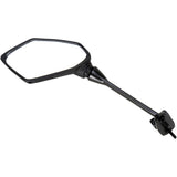 EMGO 0640-0694 20-49212 OEM-Style Replacement Mirror Mirror - Side View - Polygon - Black - Left