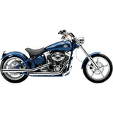 Cobra 3" Slip-On Mufflers Chrome Fxcw - 6003 For Harley Softail 2007-2017