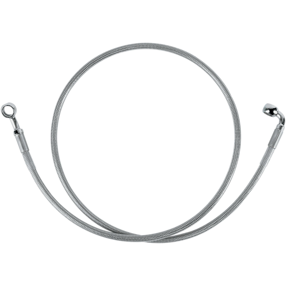 Drag Specialties Brake Line - 1204-2738 For Harley Low Glide / Super Glide / Low Rider 1988-1999