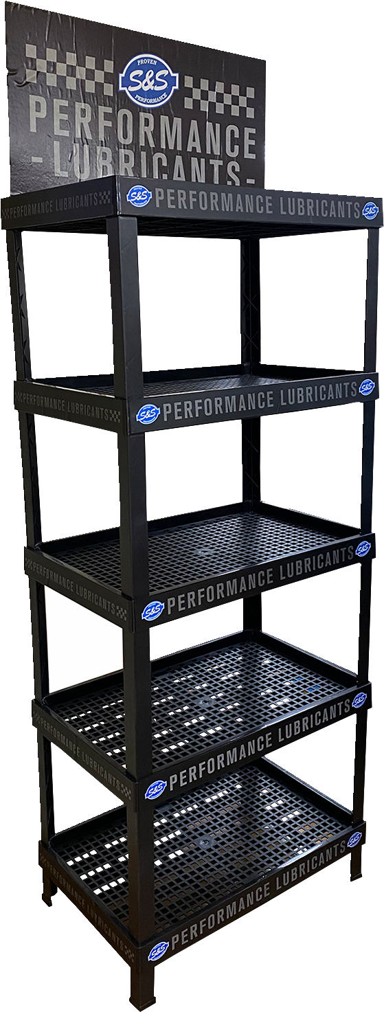 Oil Display Shelf