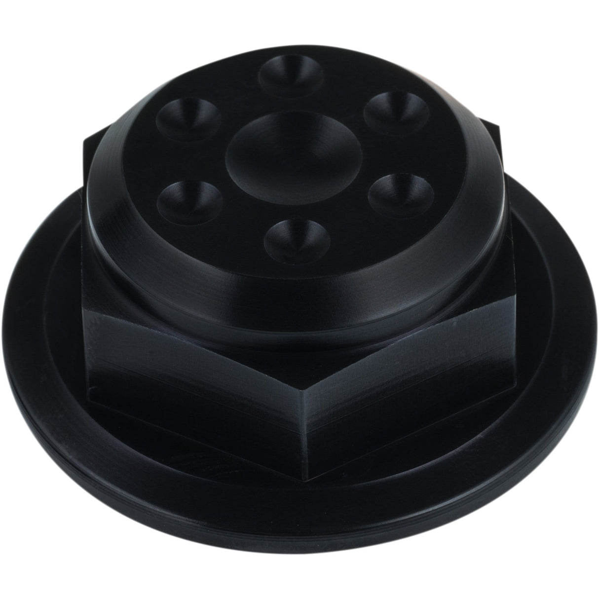 JOKER MACHINE 0410-0296 30-012-1 Steering Stem Nut black anodized