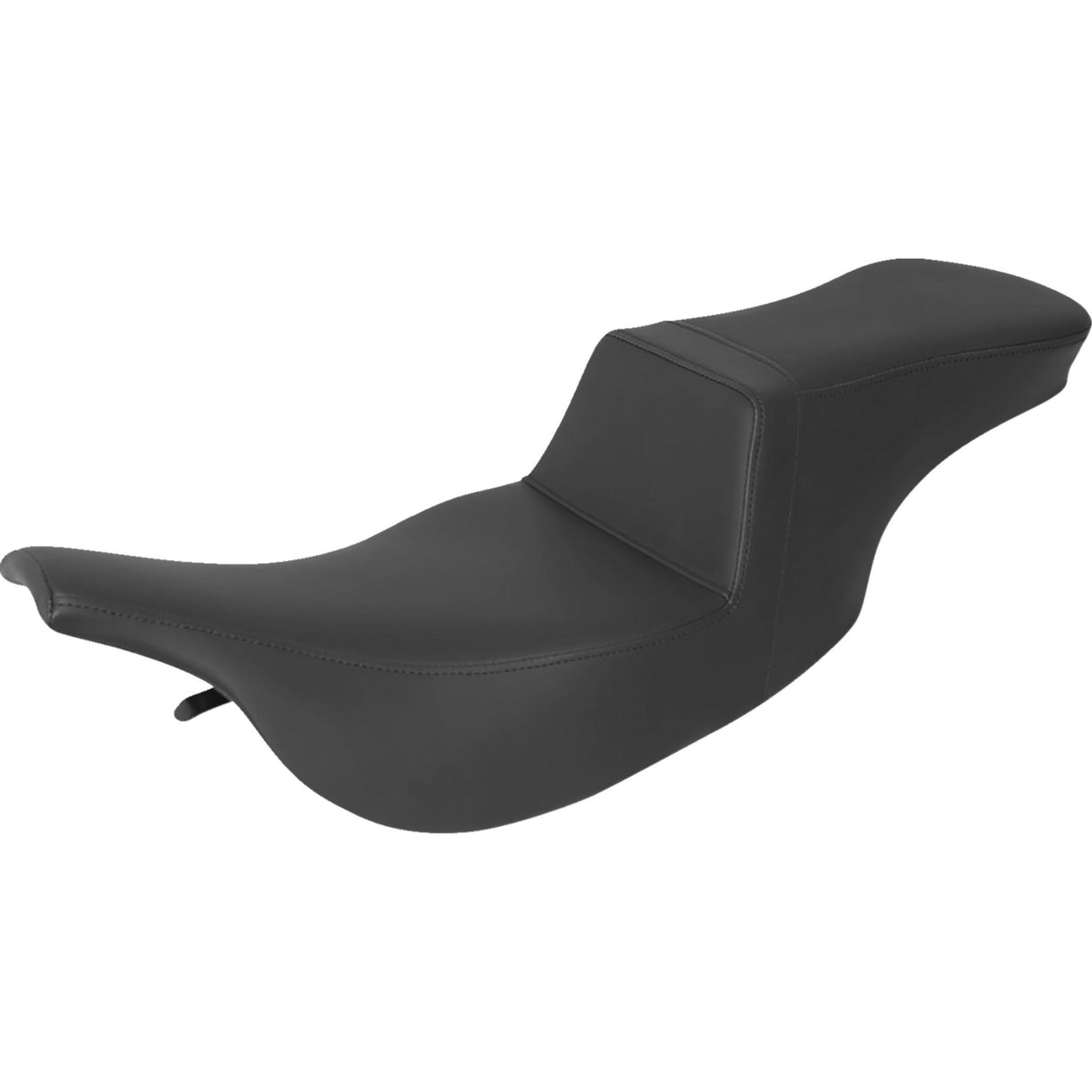 Saddlemen Tour Step-Up Seat Smooth Black - 897-07-194 For Harley Touring 1997-2007