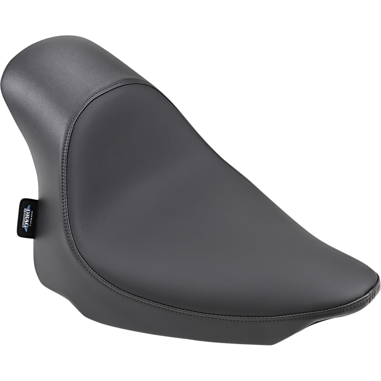 DRAG SPECIALTIES 0802-0804 EZ-ON Mount Solo Seat EZ-Solo Seat - Smooth - Solar-Reflective Leather - FLST '00-'17