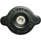 K&S TECHNOLOGIES 1903-0011 58-1016BK High-Pressure Racing Radiator Cap High Pressure Radiator Cap - Black - Black Seal - 23 PSI