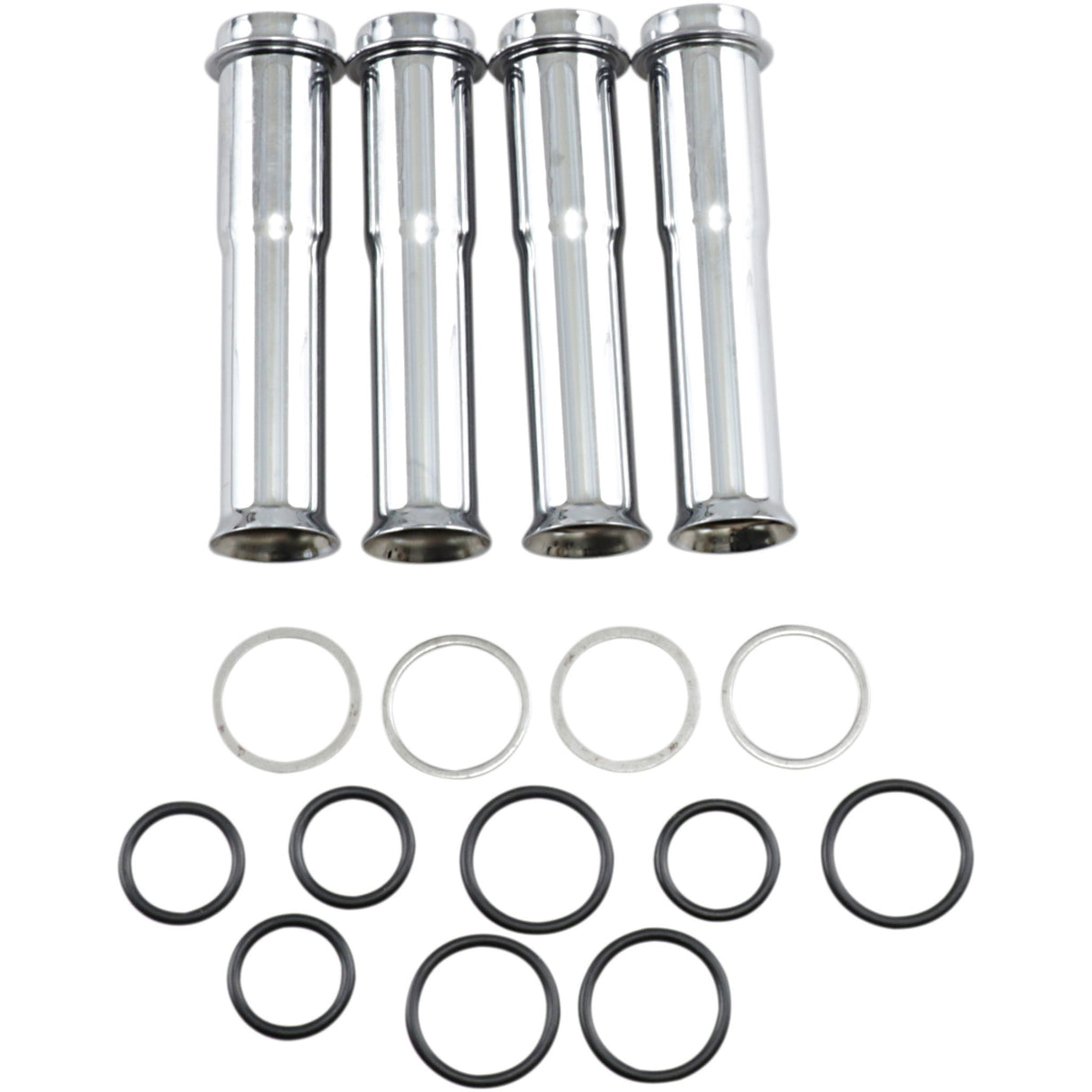Colony Pushrod Tube Kit Lower Covers Evolution Big Twin - 9202-12 For Harley Motorcycles 1984-2000