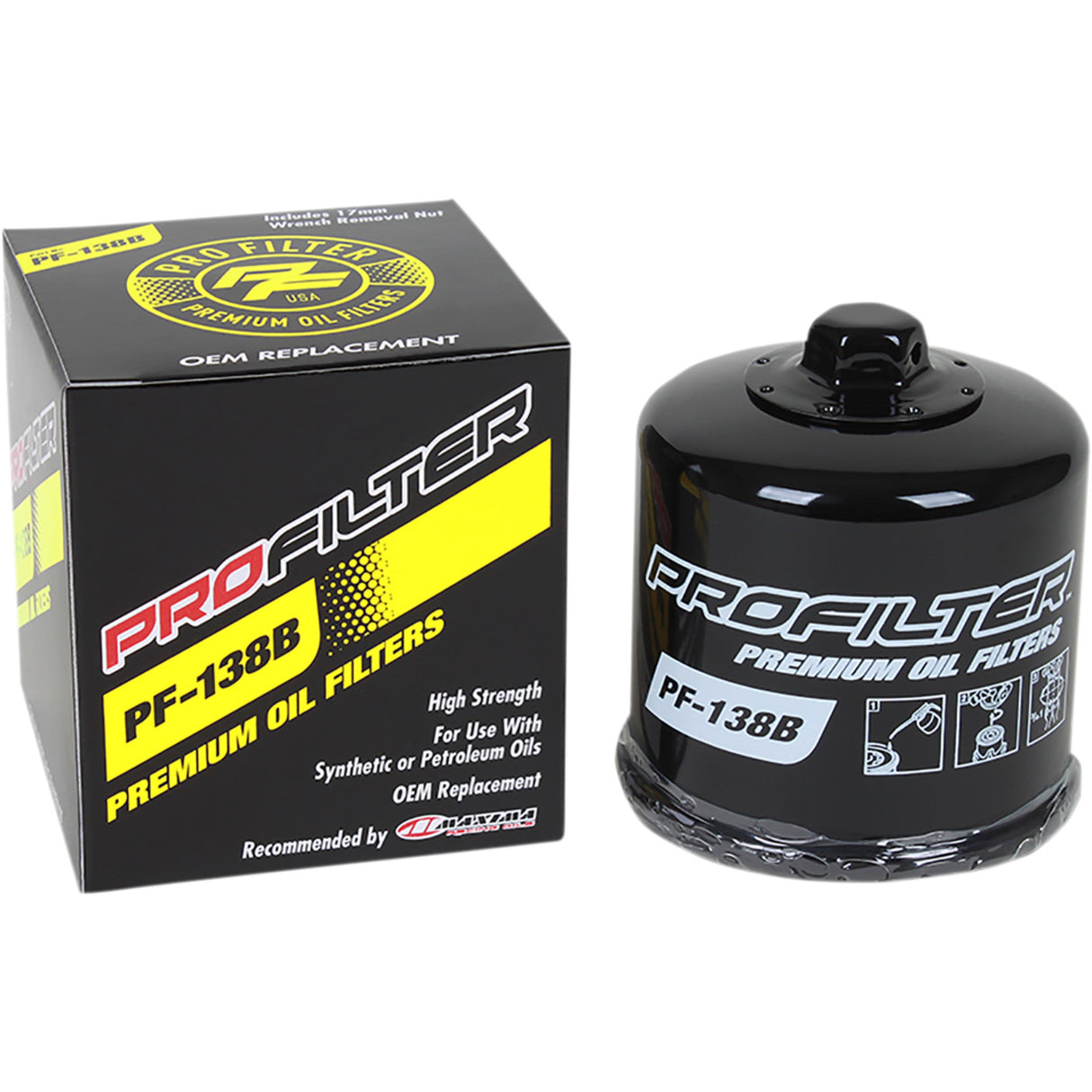PRO FILTER 0712-0574 PF-138B Replacement Oil Filter