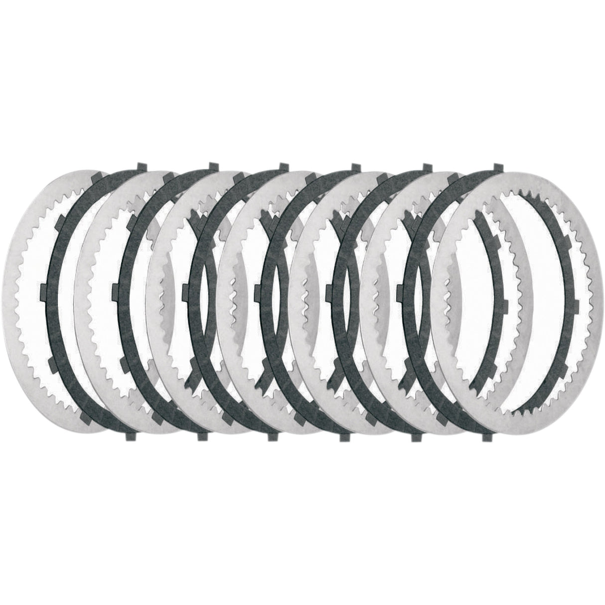 Belt Drives LTD. Big Twin Clutch Plate Kit - BTX-9 For Harley Motorcycles 1984-1989