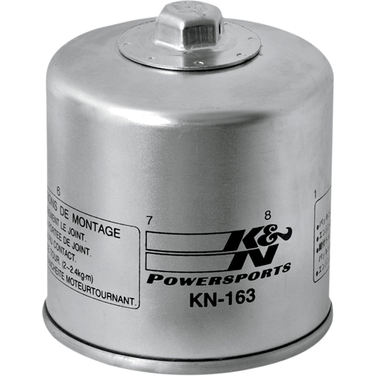 K & N Wrench-Off Oil Filter - KN-163 BMW Motorcycles 1983-2008