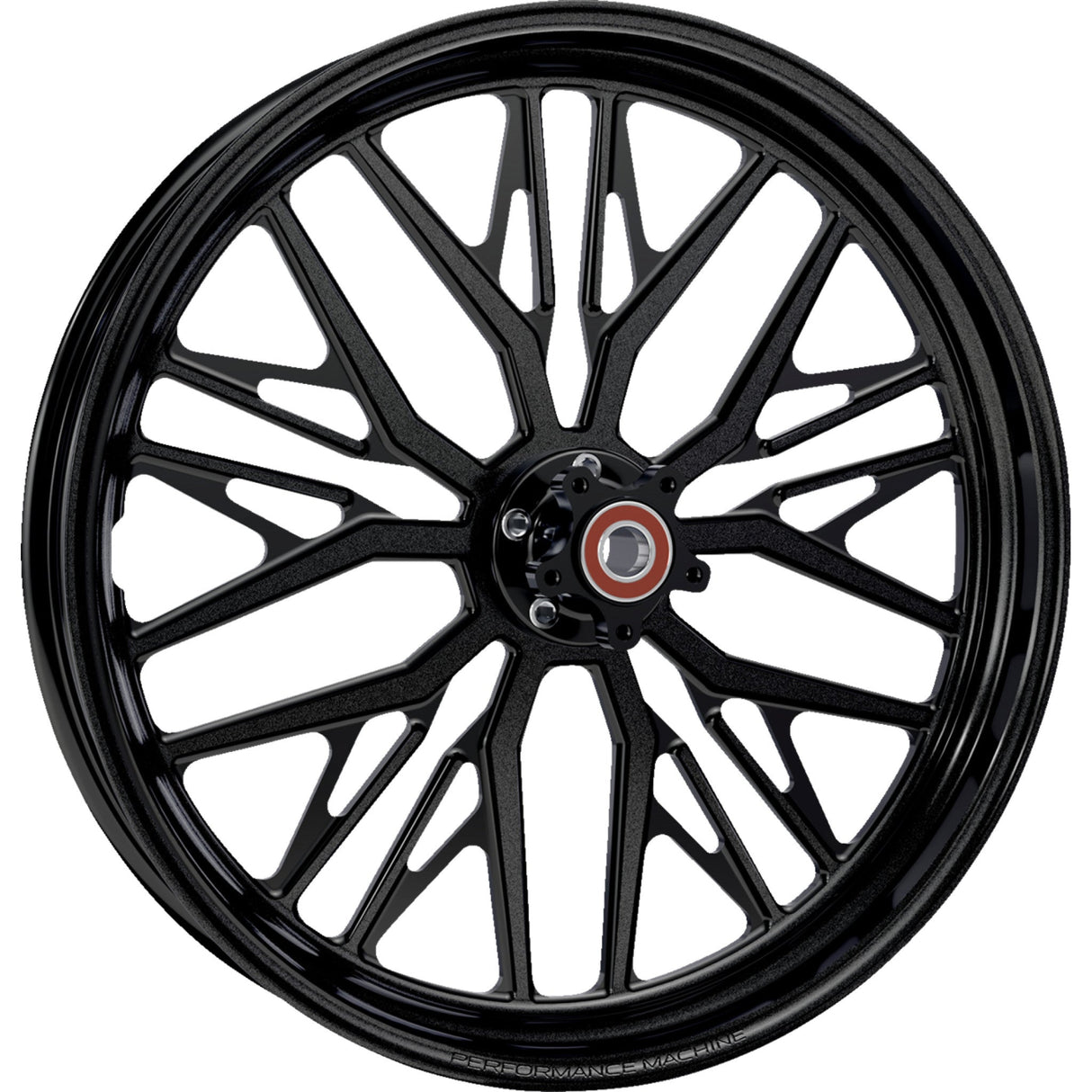 Performance Machine Nivis Wheel - 1204-7106RNVSAJAPSMB For Harley Touring 2008-2023