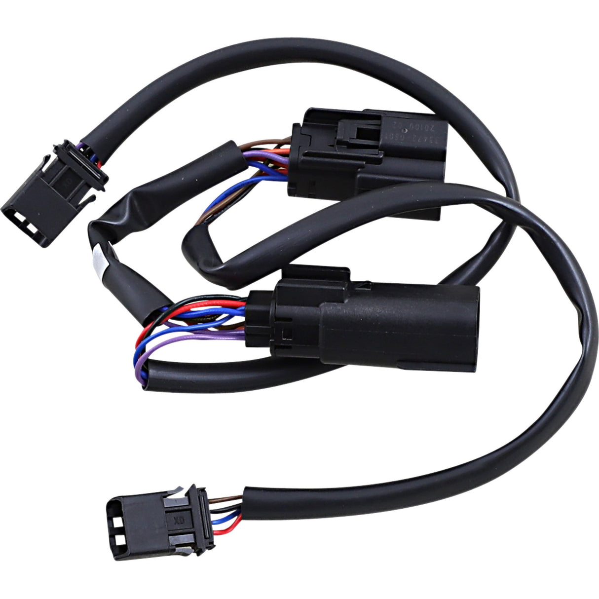 Custom Dynamics Wiring Adapter For Dual Color Plasma Rods - PR-MPRSEQ-SS6 For Harley Touring 2010-2013
