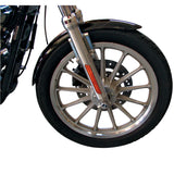 DRAG SPECIALTIES DS-393482 XLX-Style Front Fender with chrome side braces - steel