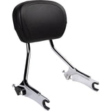 COBRA 1501-0723 502-2000 Detachable Backrest Kit Detachable Backrest - Chrome - Chieftain