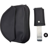 Saddlemen Explorer™ Seat Explorer™ With Backrest Stitched Black FL FX - 806-12-030 For Harley Softail 2006-2017