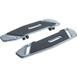 Arlen Ness SpeedLiner Driver Floorboards Driver Chrome - 410-022 For Harley Motorcycles 1980-2026