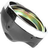 EMGO 2001-0820 66-65010 7" Side Mount Headlamp Shell black