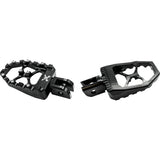 BURLY BRAND 1620-2637 B13-1016B MX Evolution Pegs - Black - Softail