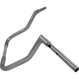 FAT Baggers INC. 1-1/4" EZ Install Flat Top Handlebar Reduced Reach 13" Chrome - 745013 For Harley Street Glide 2023-2026