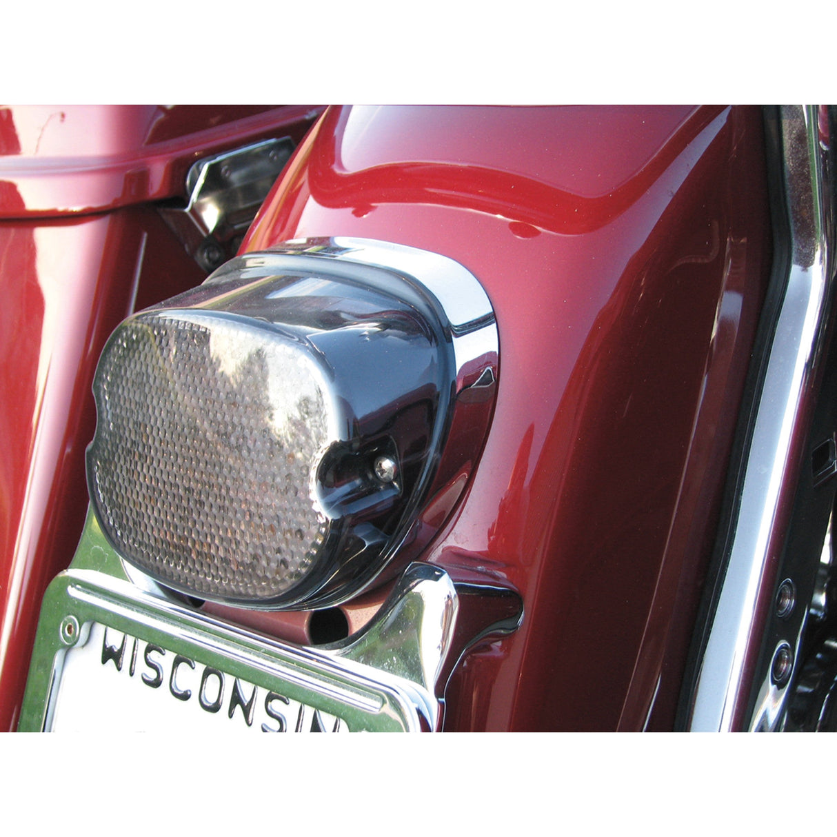 DRAG SPECIALTIES 2010-0770 LED Low-Profile Taillight Taillight - Bottom Tag Light - Smoke