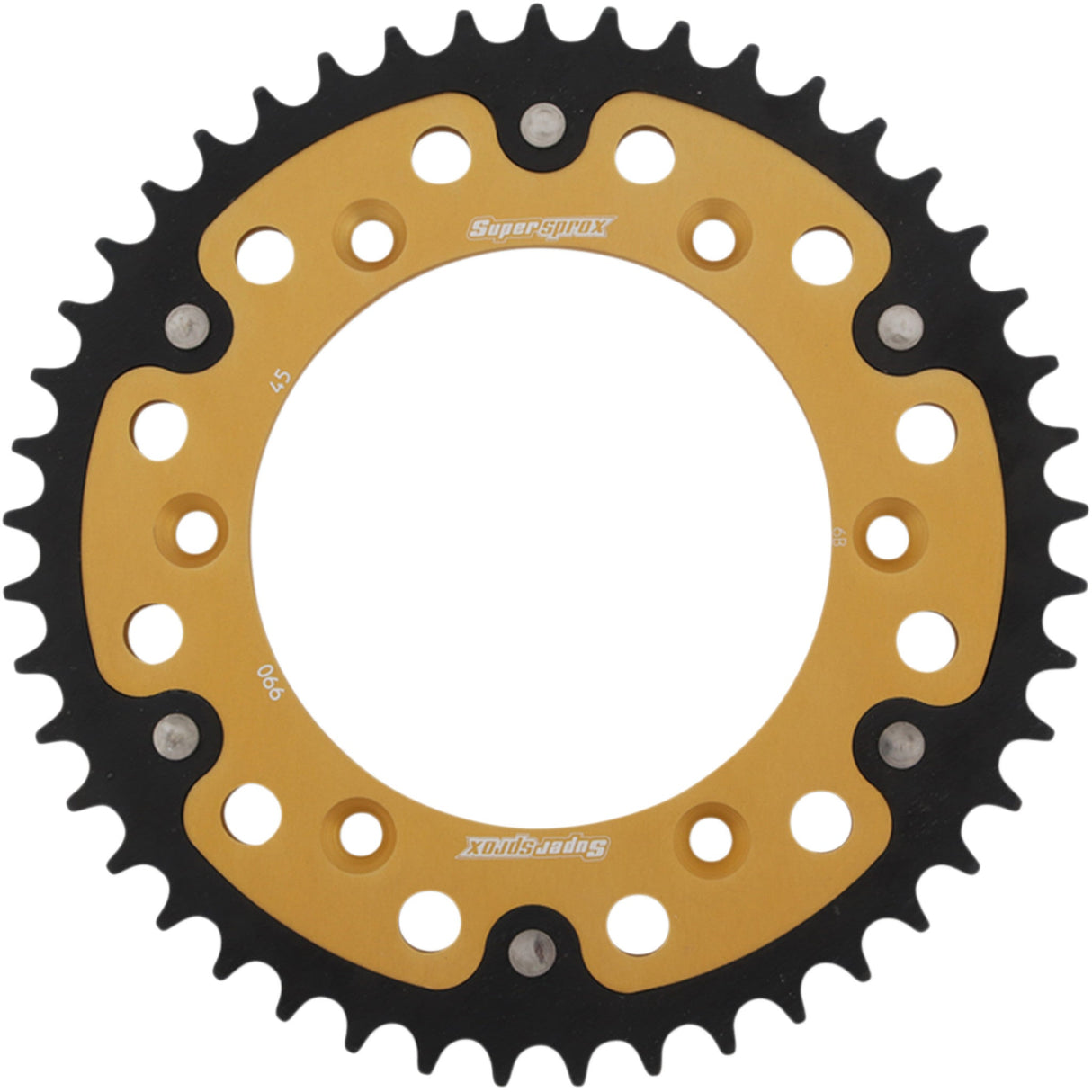 SUPERSPROX 1210-2054 RST-990-45-GLD Stealth Rear Sprocket 45 tooth - gold - husaberg/husqvarna/ktm