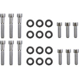 Gardner-Westcott Rocker Box Bolt Kit Socket-Head Chrome Twin Cam - P-88-15 For Harley Motorcycles 1999-2016