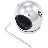 DRAG SPECIALTIES Handlebar Mounted Accessories Mount Clock - Chrome For Bar