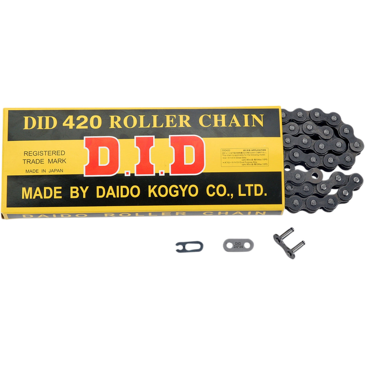 DID D18-421-110 420X110RB Standard Series Non O-Ring Chain 420 Standard - Drive Chain - 110 Links