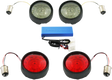 Complete Front & Rear Turn Signal Conversion Kit with Bullet Bezel Lenses