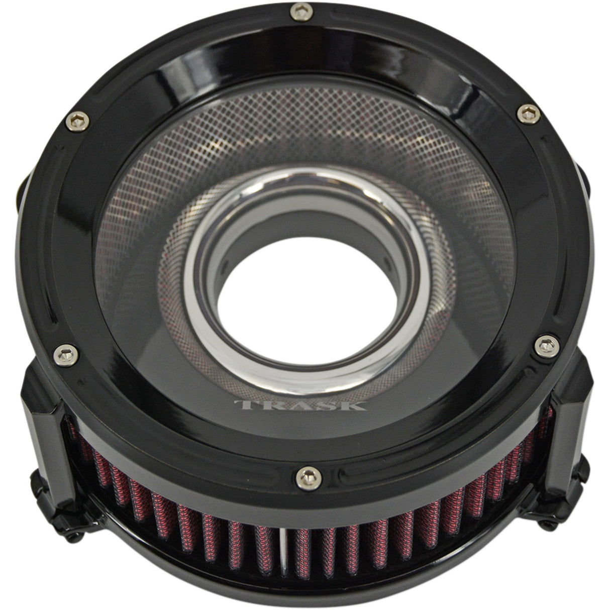 Trask Assault Charge Breather Air Cleaner - TM-1021GBK For Harley Motorcycles 1999-2017