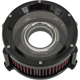 Trask Assault Charge Breather Air Cleaner - TM-1021GBK For Harley Motorcycles 1999-2017