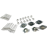 CYCLE PERFORMANCE PROD. 0521-1776 CPP/9027 Quik-Fasin'™ Kit Winged Kit - Self-Eject - Springs