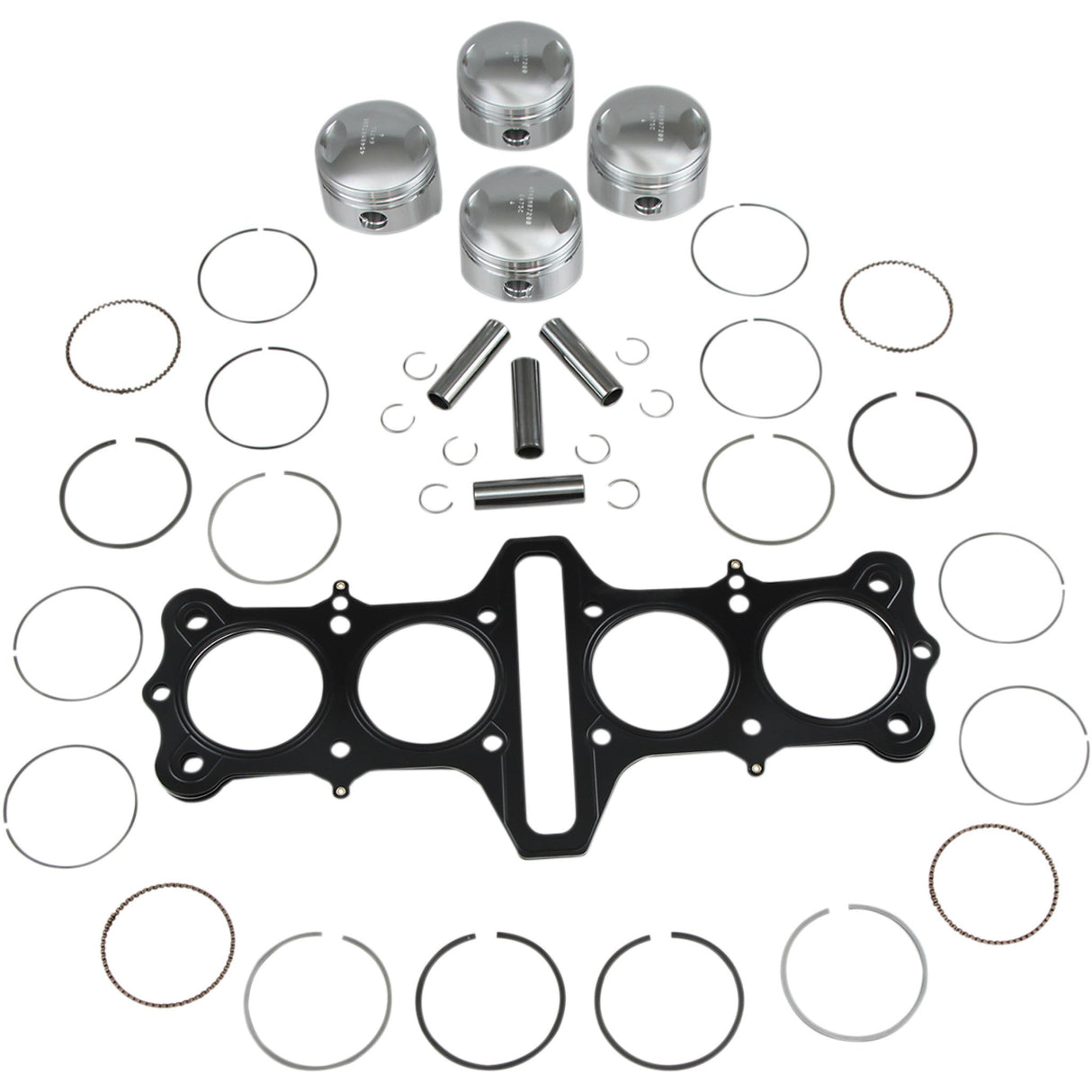 Wiseco Forged Series Rebuild Kit - K1076 Kawasaki 1000 / 1000 Lawson Replica / KZ1000A / KZ1000R Lawson Replica 1981-1983