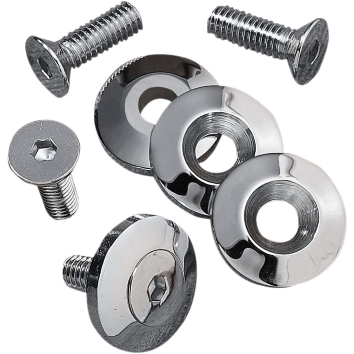 DRAG SPECIALTIES DS-391357 Custom Bolt Kit for Flat Side Tanks Flat Side Tank Custom Bolt Kit