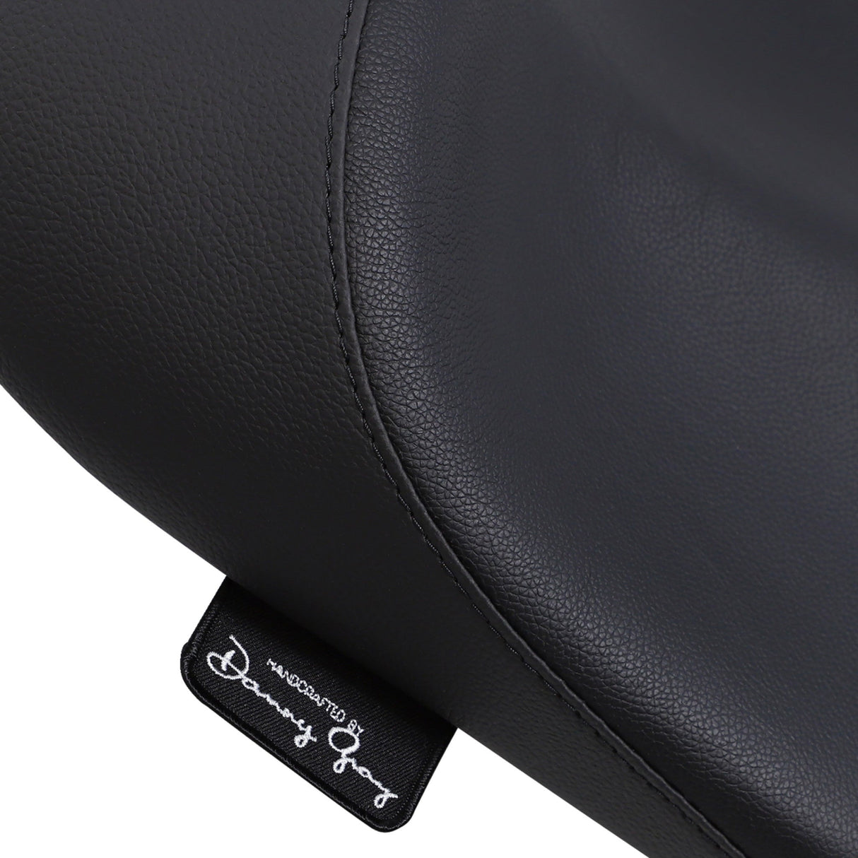 Danny Gray Buttcrack™ Solo Seat — Smooth Black - 20-403 For Harley Road King 1997-2007