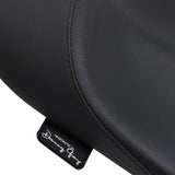 Danny Gray Buttcrack™ Solo Seat — Smooth Black - 20-403 For Harley Road King 1997-2007